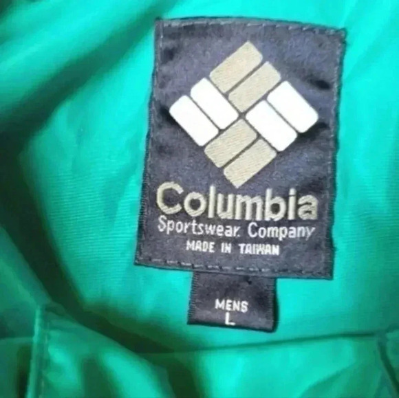 Columbia Vintage Parka Windbreaker Jacket 90s Size L - Picture 5 of 5
